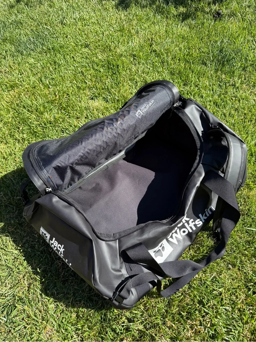 Jack Wolfskin Expdn 100L Heavy Duty Duffle Bag Ultra Durable - Water Resistance